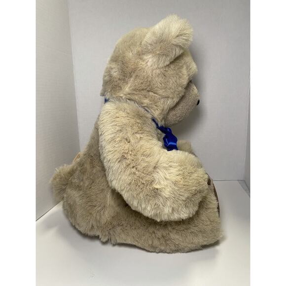 VINTAGE 1984 Cartier Bear Plush Stuffed Animal 23 Inches - Picture 8 of 10